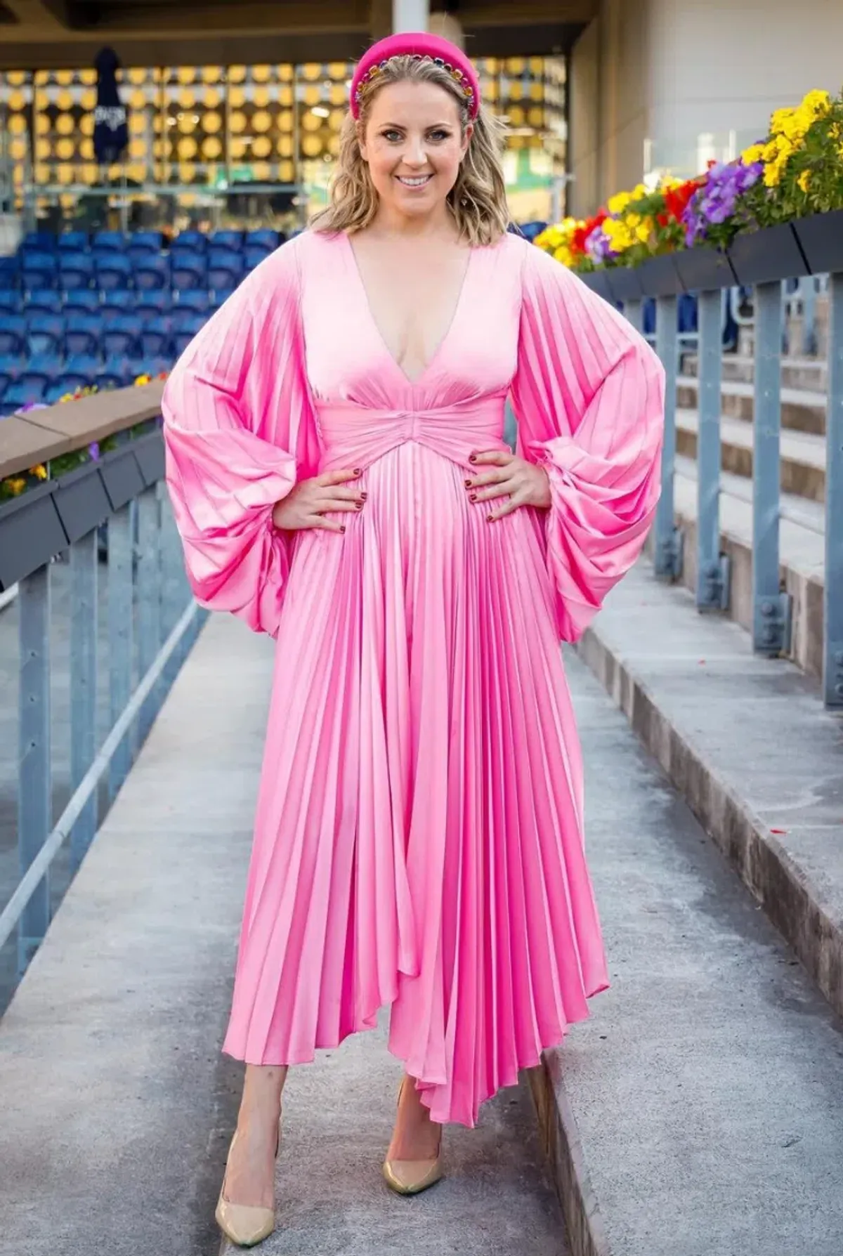 Acler Palms Dress Confetti Pink Size 12 - Image 3