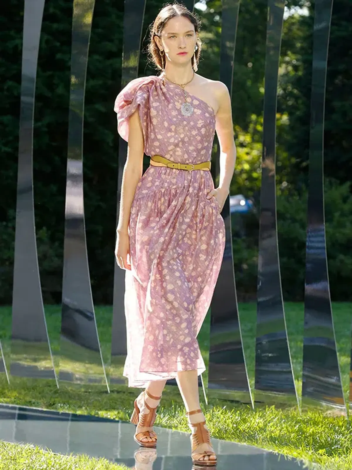 Ulla Johnson Athena Dress Print Size 6 - Image 5