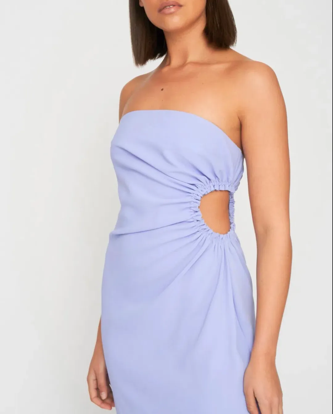 By Johnny Selena Strapless Dress Violet Size 10 for rent on The Volte - main image