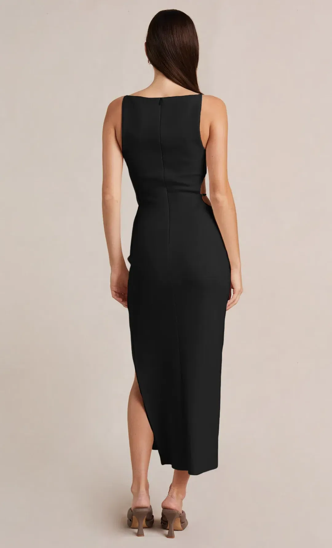 Bec and Bridge Cammi Cut Out Dress Black Size 8 for rent on The Volte - main image