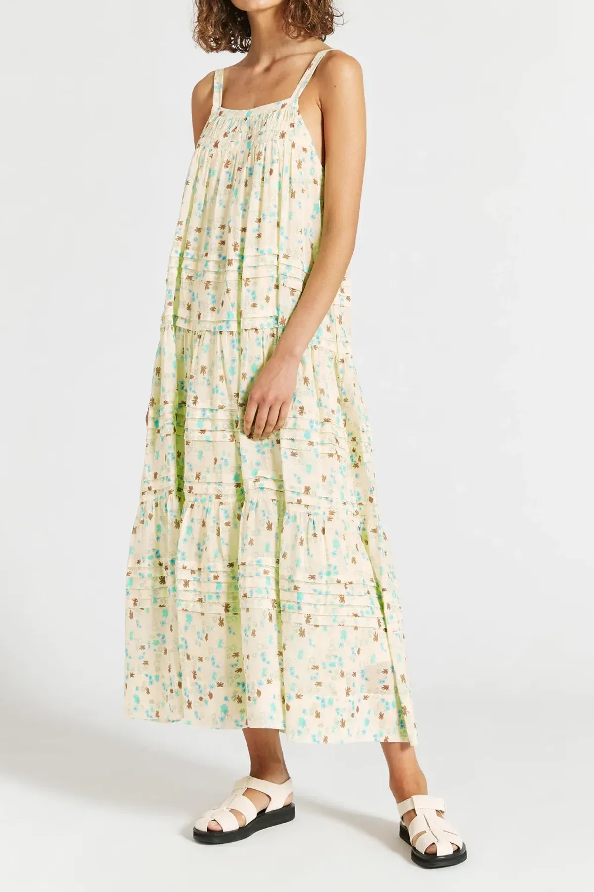 Lee Mathews Jean Dress Print Size 10 - Image 2