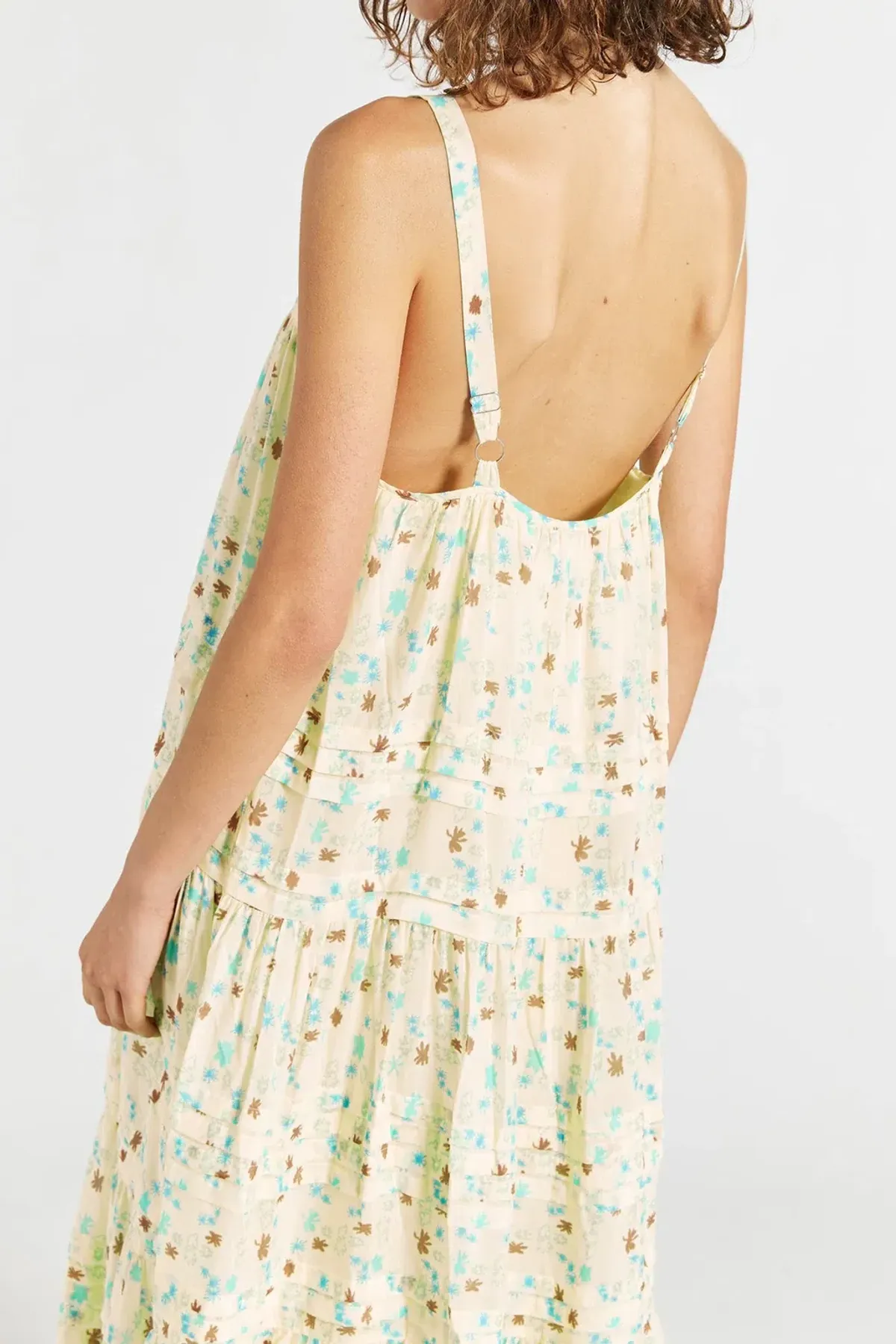 Lee Mathews Jean Dress Print Size 10 - Image 3