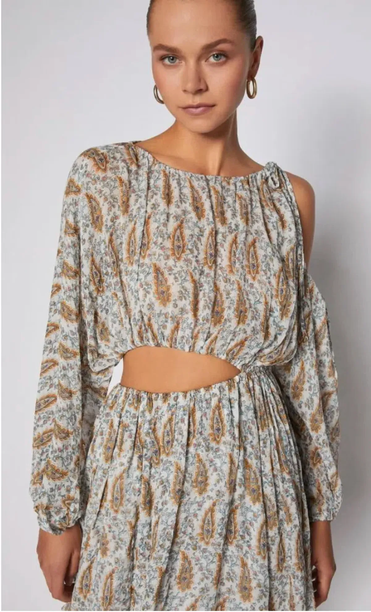 Scanlan Theodore GGT Foulard Mini Dress Print Size 8 - Image 2