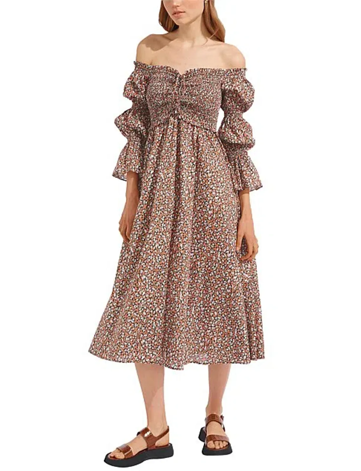 Steele Chérie Dress Print Size 8 - Image 1