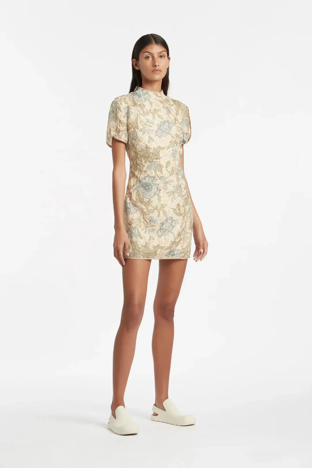 Sir the Label Maev Mini Dress Florence Print Size 2 / AU 10 for rent on The Volte - main image