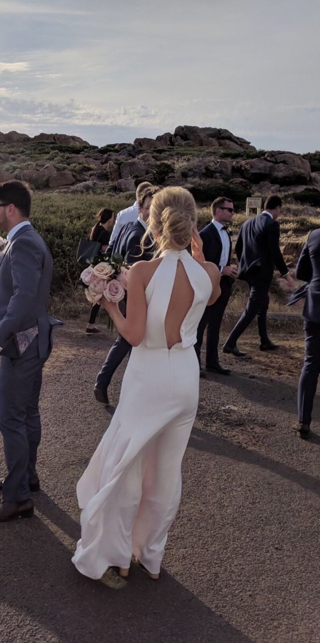 Camilla and Marc Senna Gown Blush Pink for rent on The Volte - main image