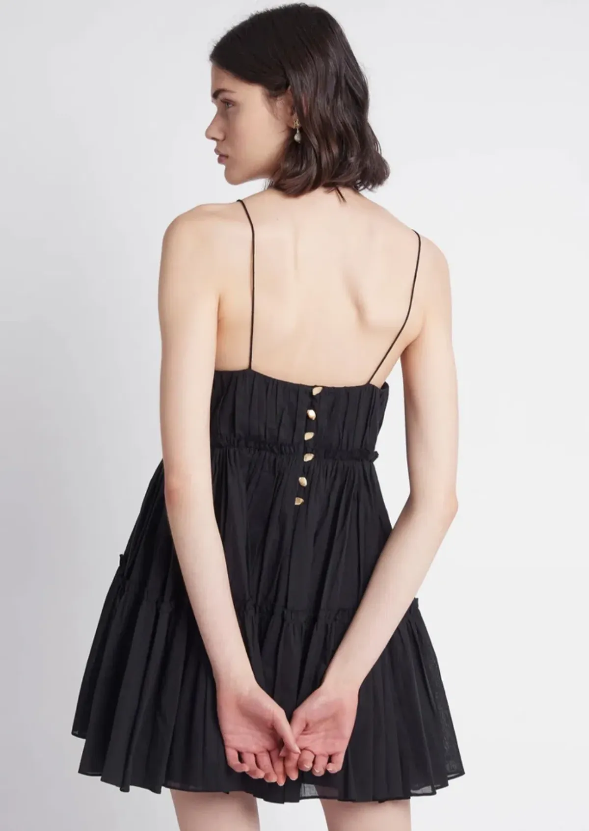 Aje Wilderness Mini Dress Black Size 16 - Image 2