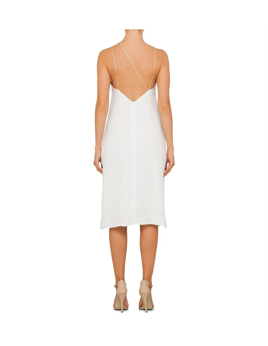Maurie & Eve Seventh Floor Dress White Size 8  for rent on The Volte - main image
