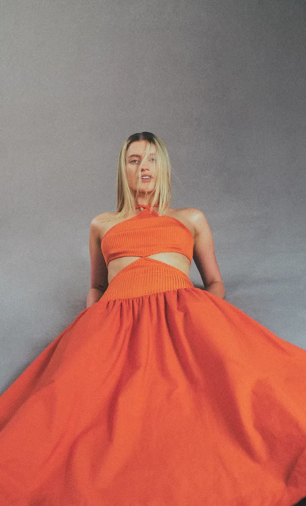 Bec & Bridge Ula Cut Out Maxi Dress Chilli Orange Size S / AU 8 - Image 4