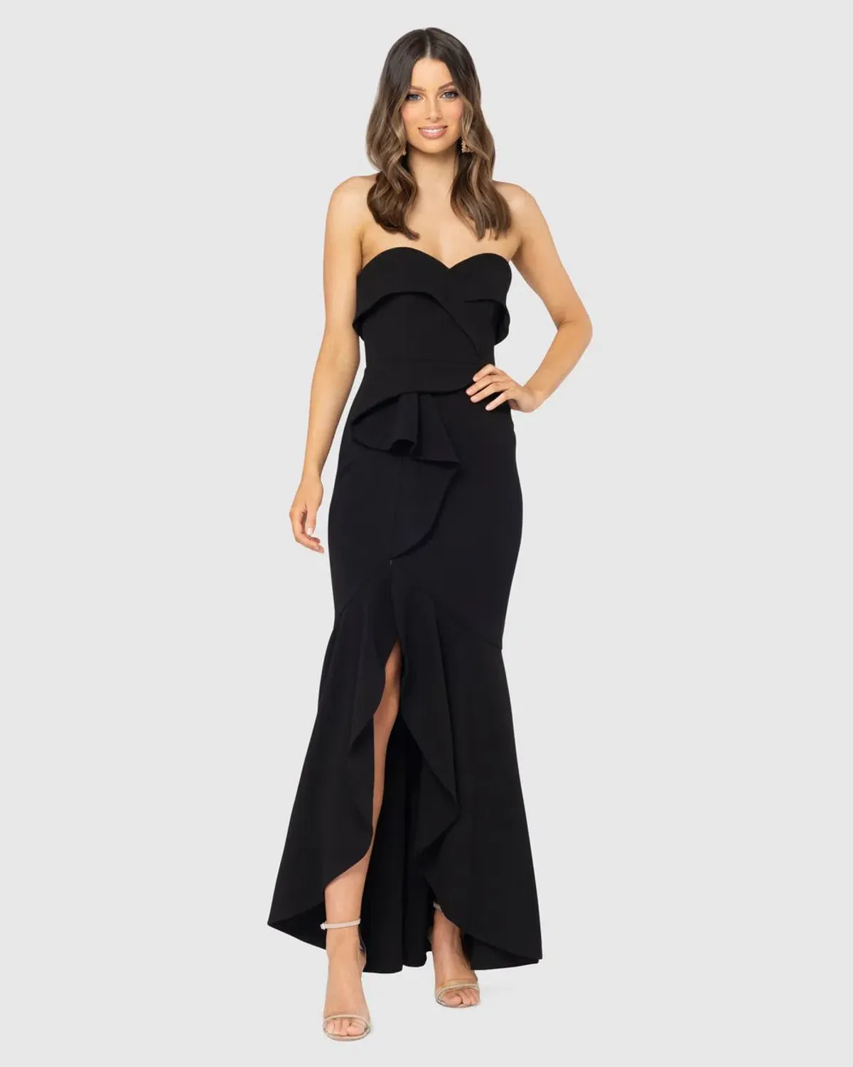 Pilgrim Spiced Gown Black Size 10  - Image 1
