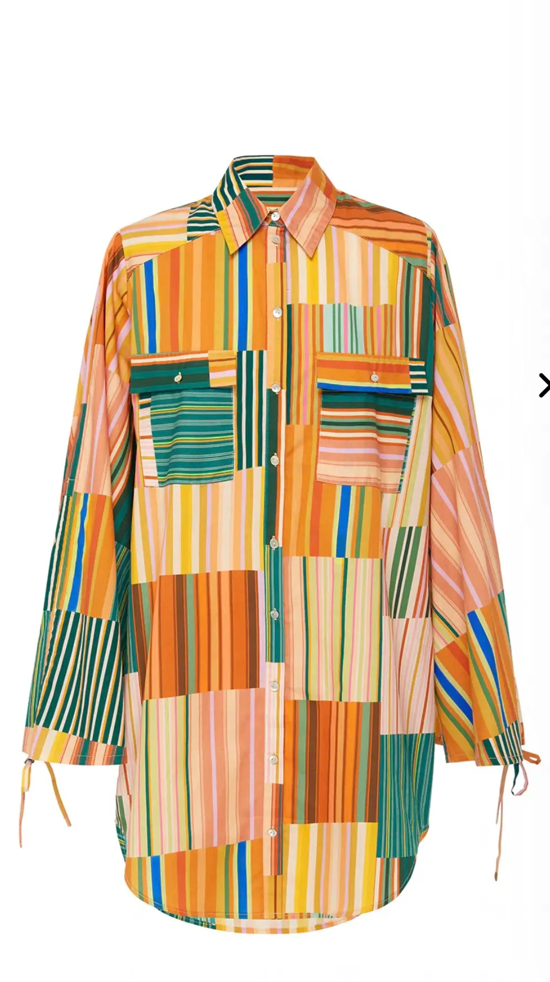 Alemais Sloane Shirt Print Size 14 for rent on The Volte - main image