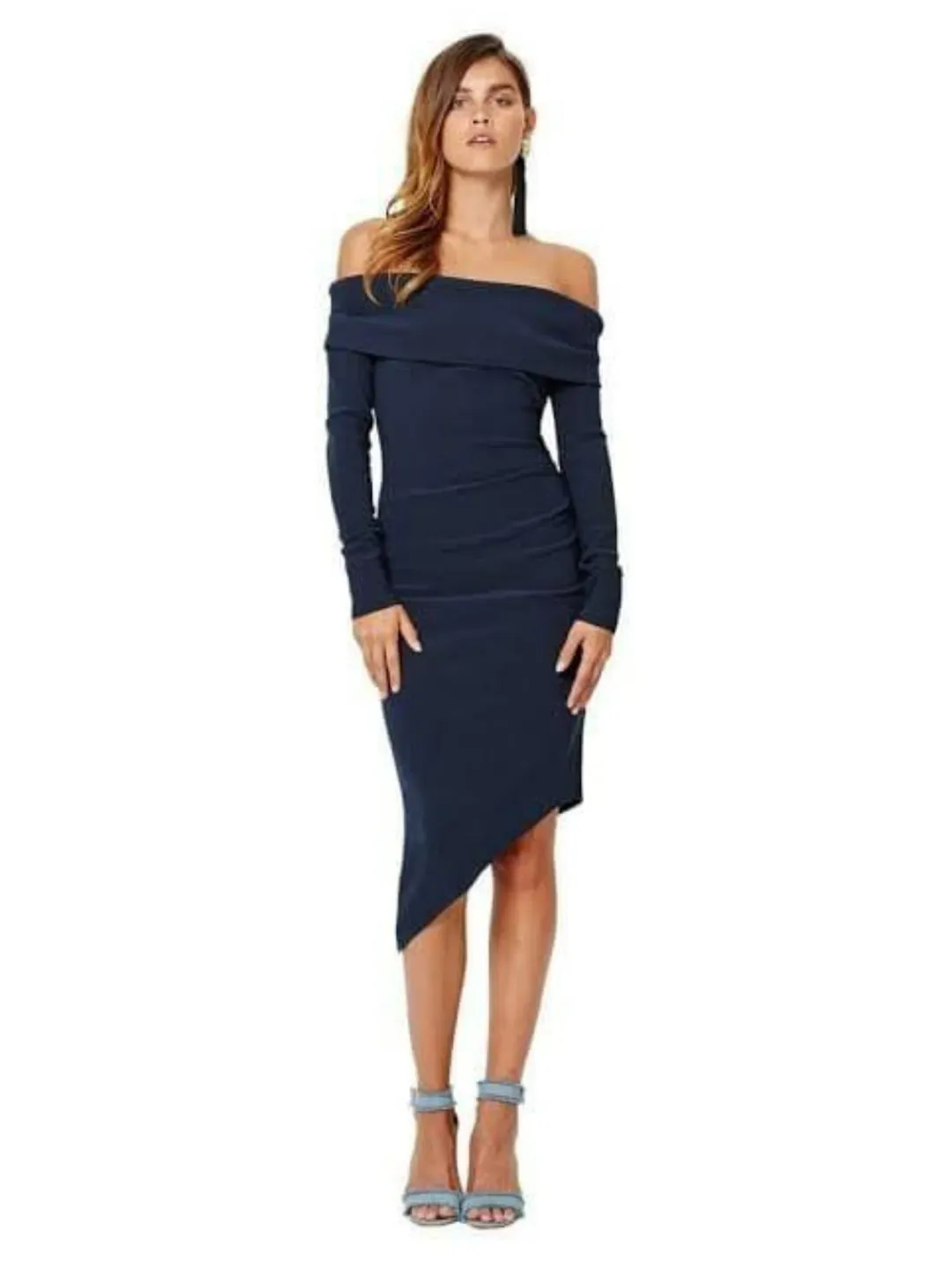 Bec & Bridge Florence Dress Navy Size AU 6  for rent on The Volte - main image