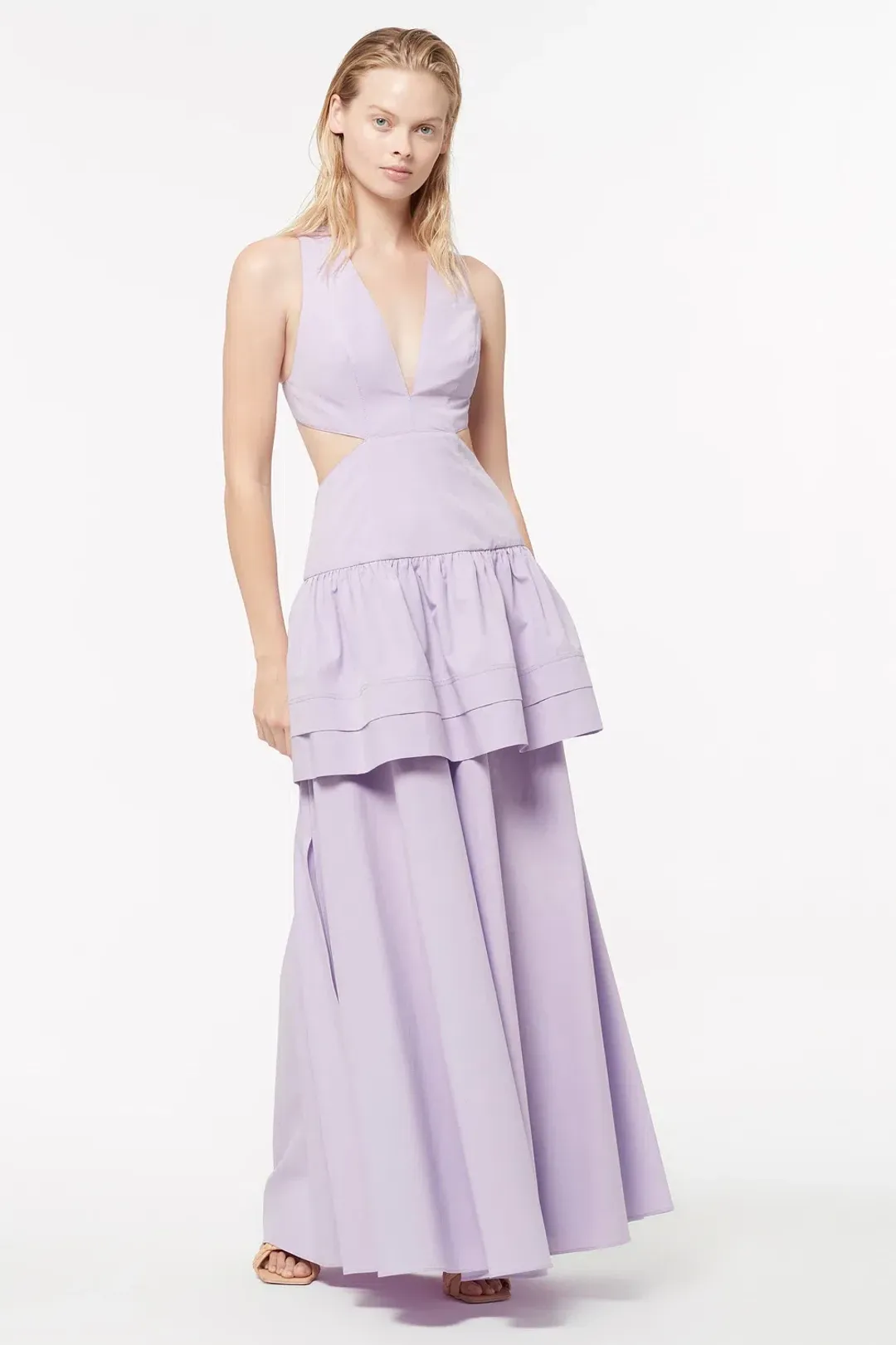 Manning Cartell Sweet Escape Maxi Dress in Lilac Size 12  for rent on The Volte - main image