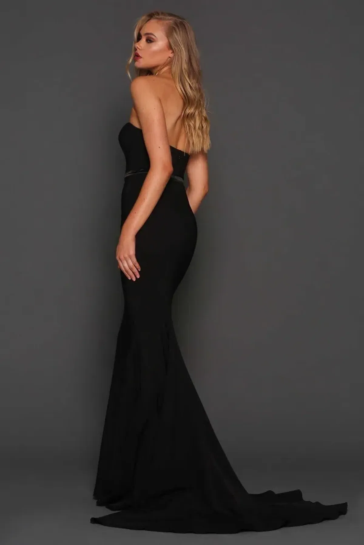 Elle Zeitoune Arianna Dress Black Size 12 - Image 2