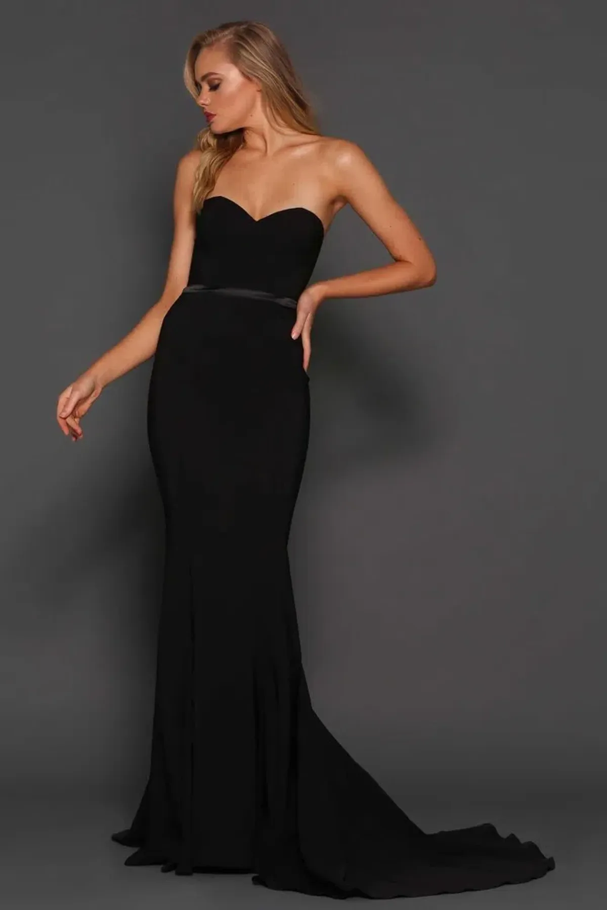 Elle Zeitoune Arianna Dress Black Size 12 - Image 1