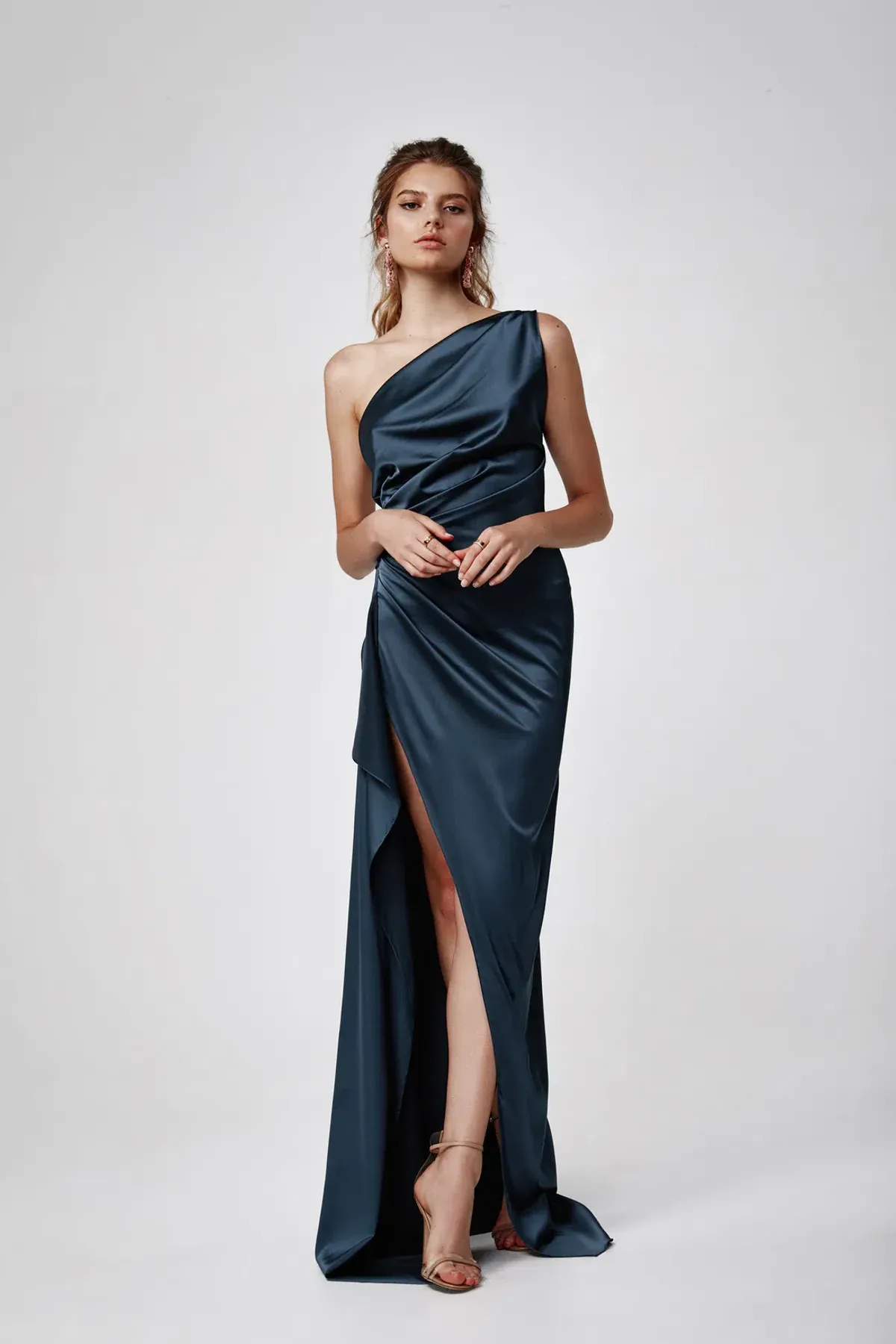 Lexi Samira Dress in Orion Blue Size 6 - Image 1