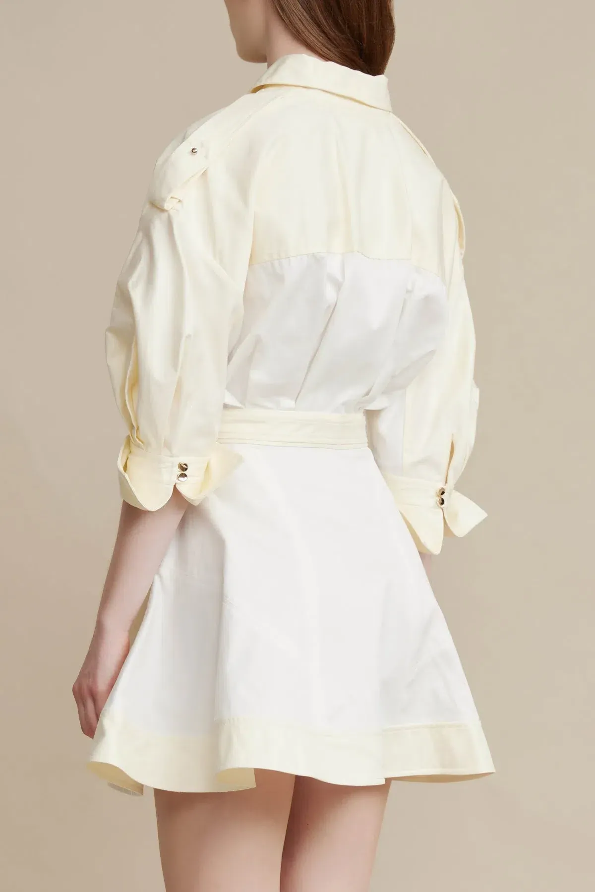 Acler Vienna Dress Yellow Size 8 - Image 3