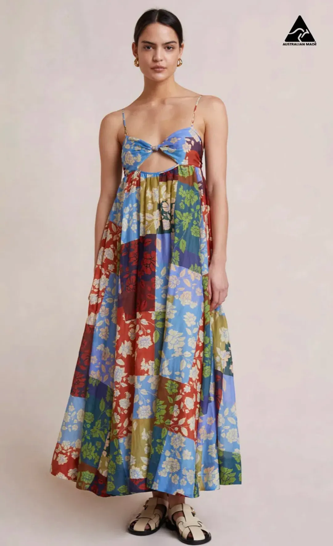 Bec & Bridge Woodstock Maxi Dress Floral Print Size 10 for rent on The Volte - main image