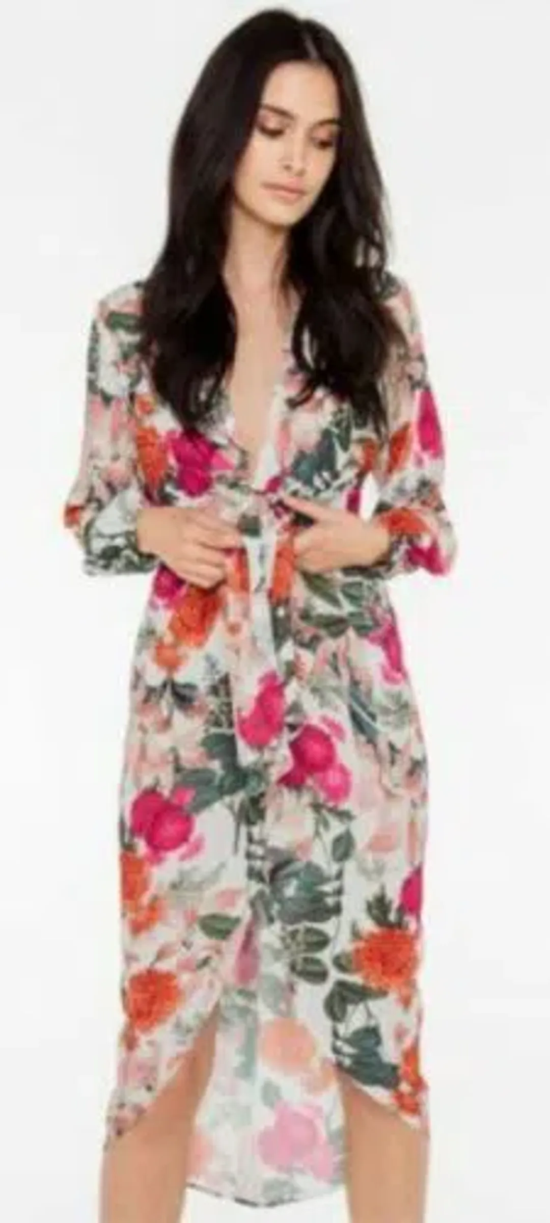 Sheike Enchanted Dress Print Size 8 for rent on The Volte - main image