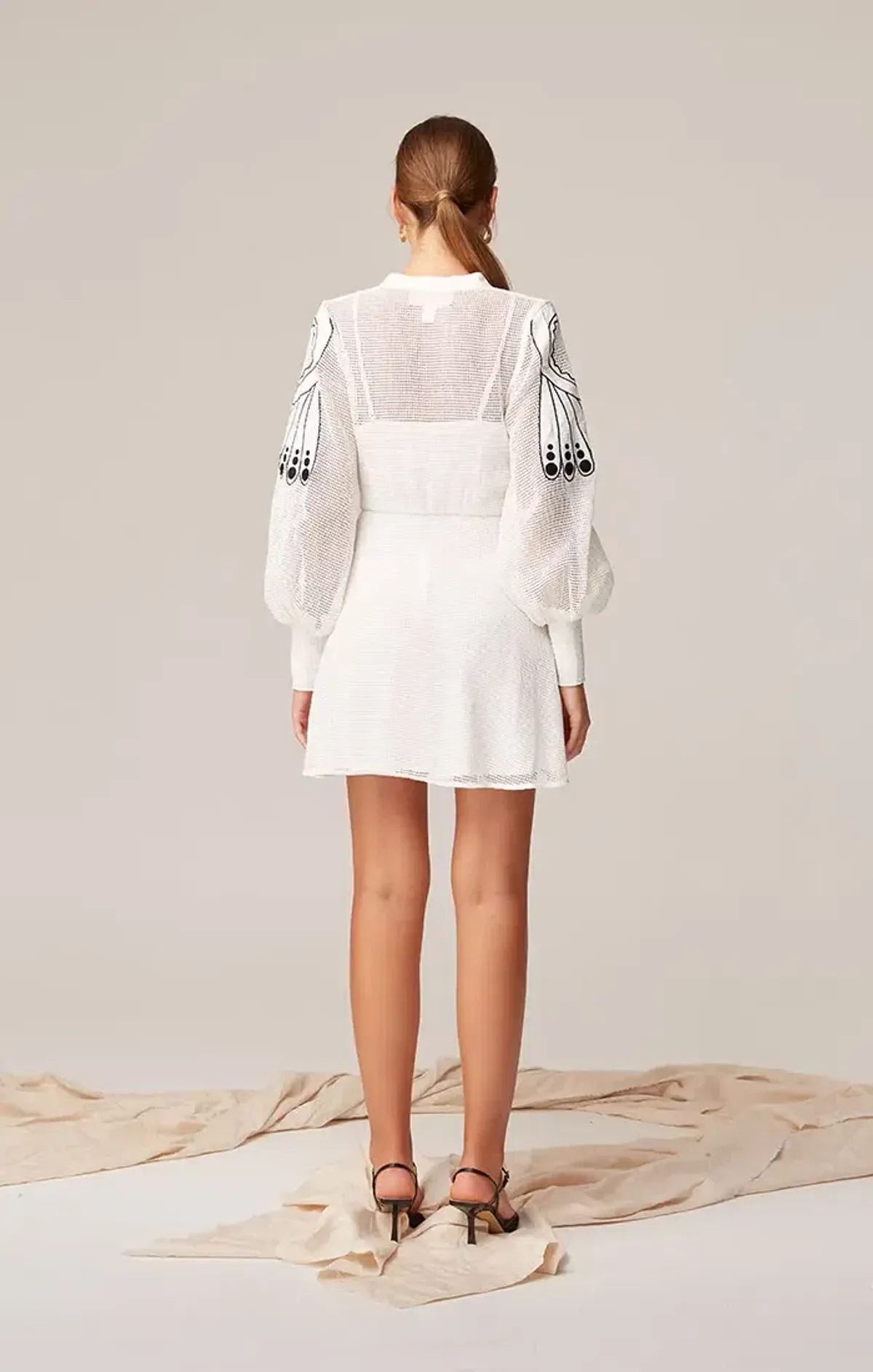 Keepsake The Label Alchemy Long Sleeve Mini Dress Print Size 6 - Image 3