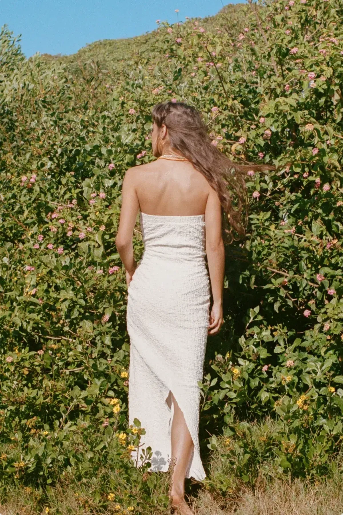 Ownley Petra Dress in Ivory White Size 8 - Image 6