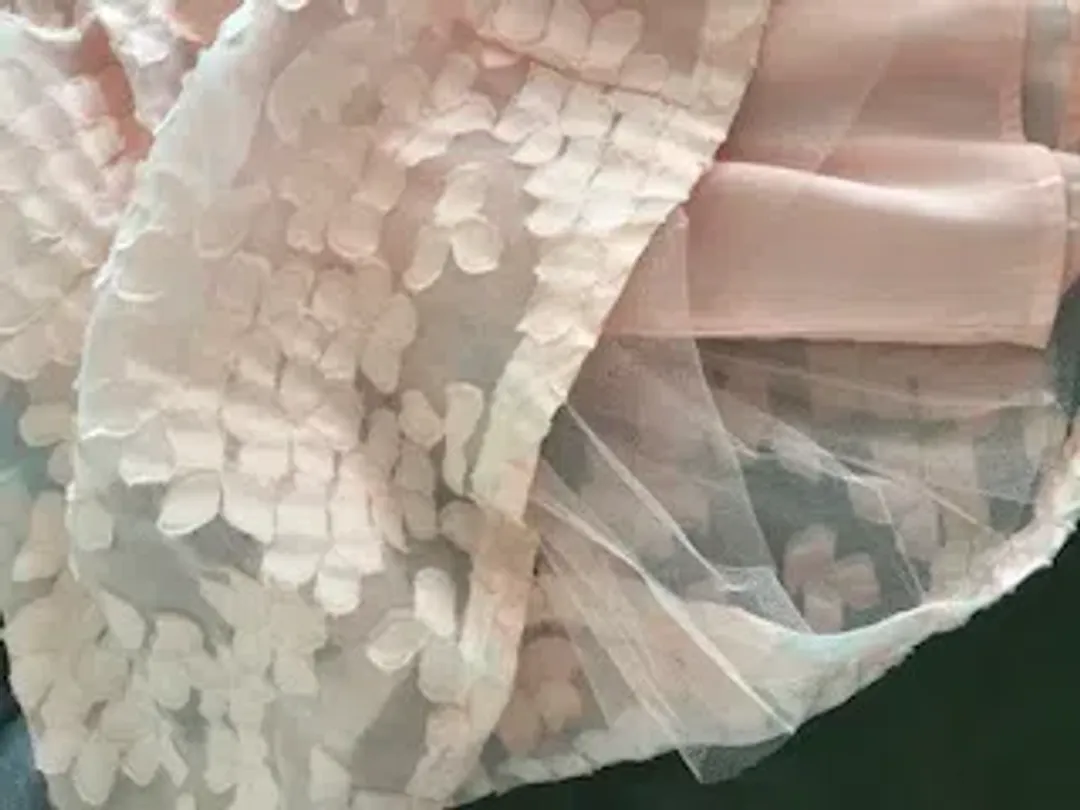 Maje Fit and Flare Cocktail Dress Pink Size 8 for rent on The Volte - main image