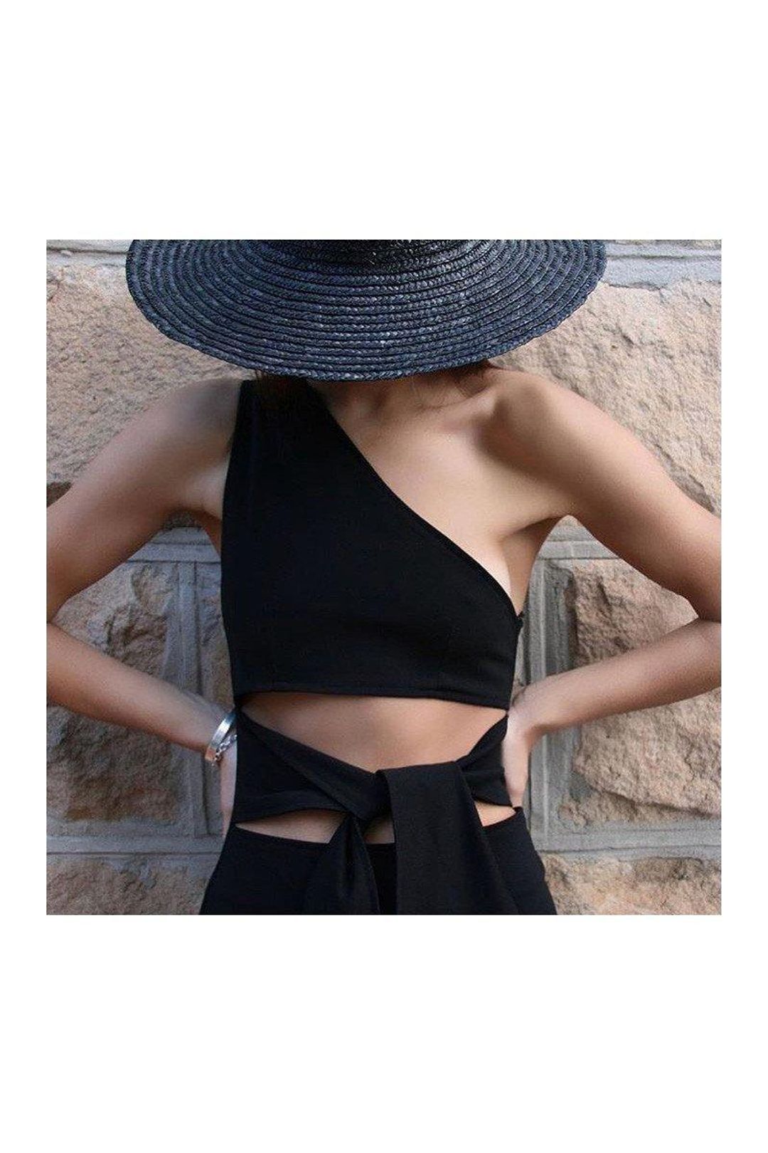 Maurie and Eve After Midnight Black Dress for rent on The Volte - main image