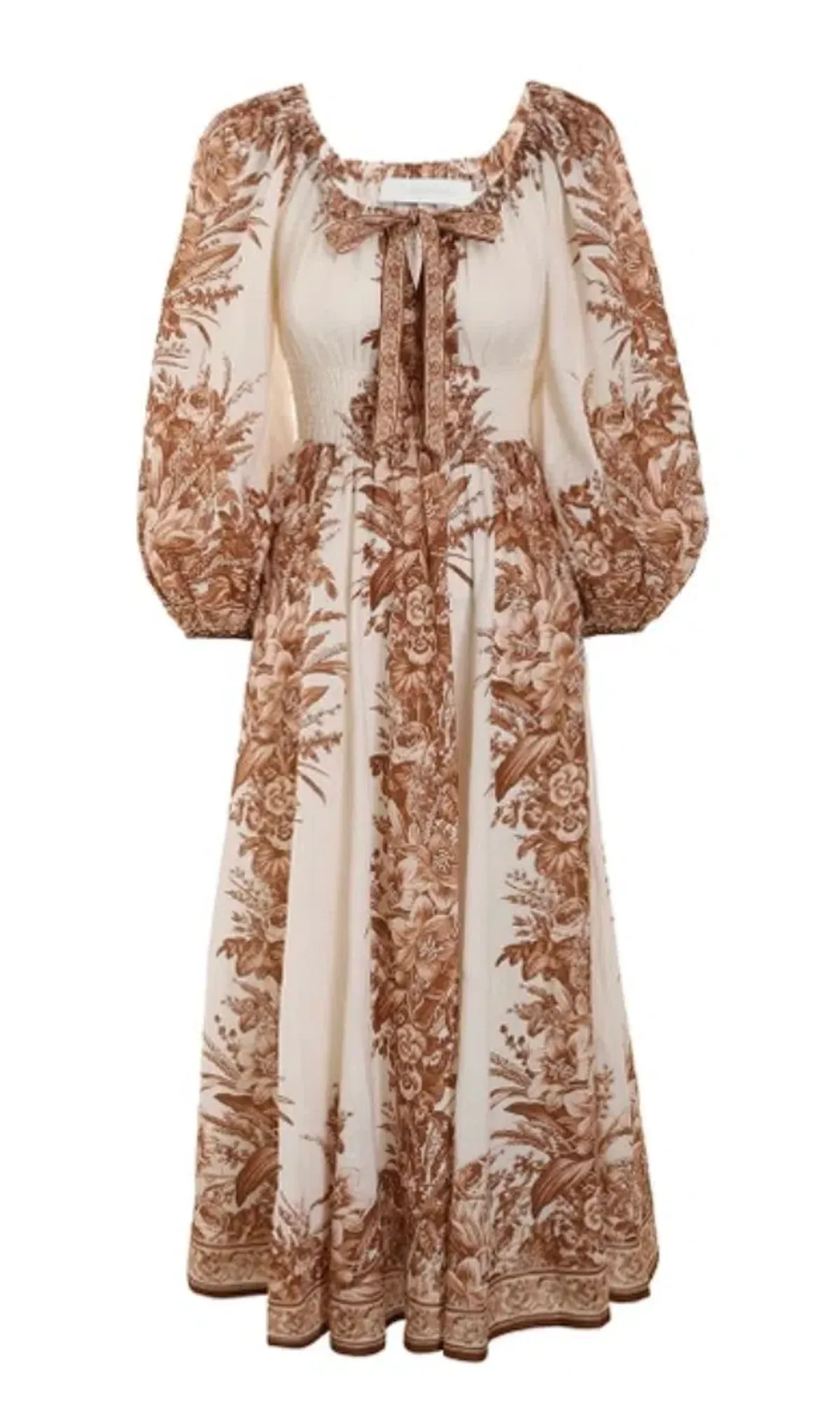 Zimmermann Moonshine Scoop Long Dress Print Size 1 - Image 3