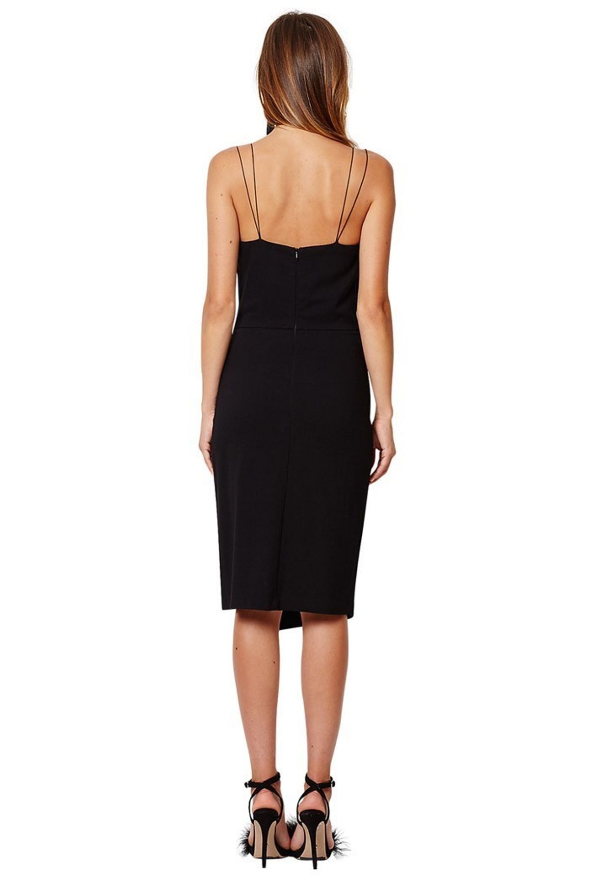 Bec and Bridge plunging neckline midi dress  - Image 2