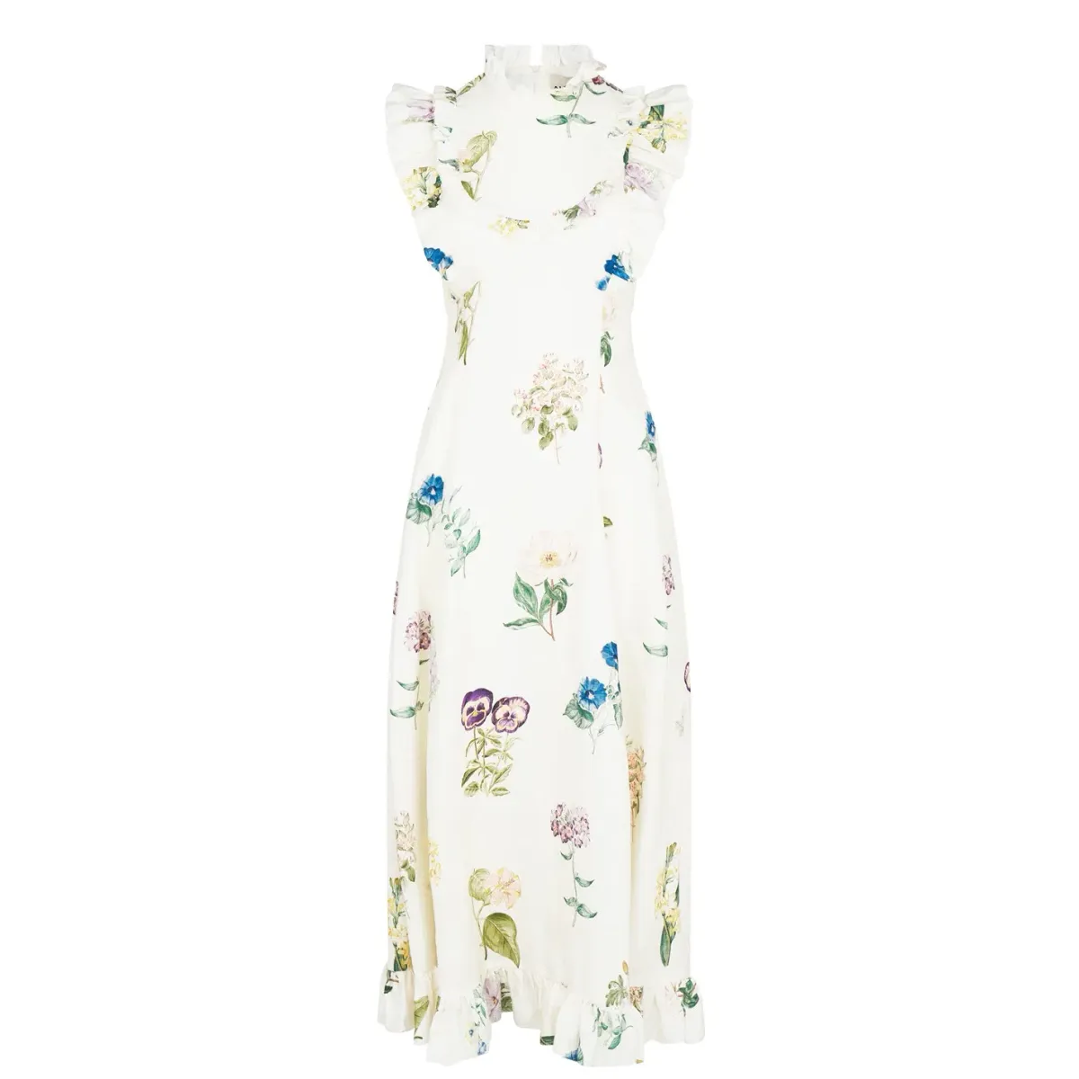 Alemais Jules Floral Midi Dress AU10 (22:06) - Image 5