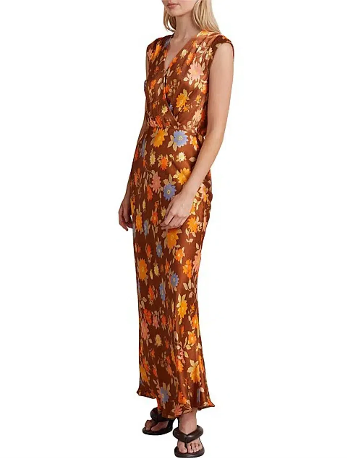 Bec & Bridge Tropical Punch Maxi Dress Print Size 8 - Image 3