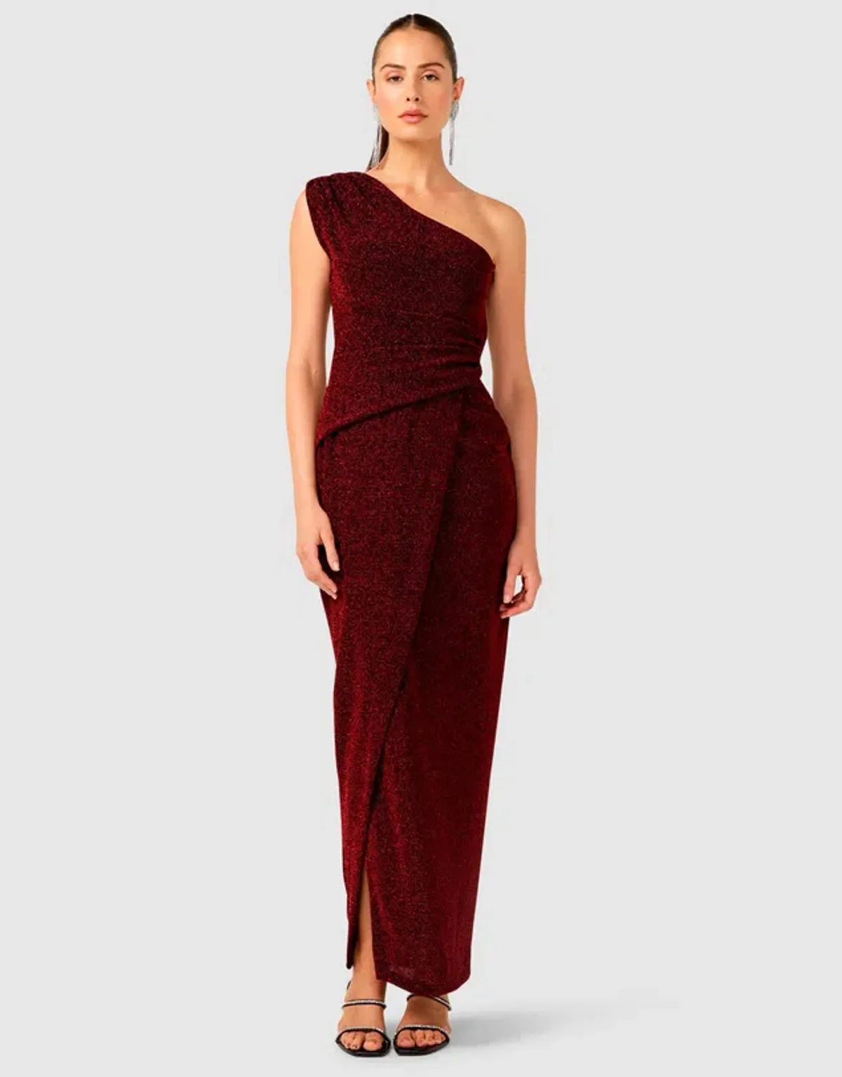 Sacha Drake Valedictory Maxi Dress Red Size 12 - Image 1