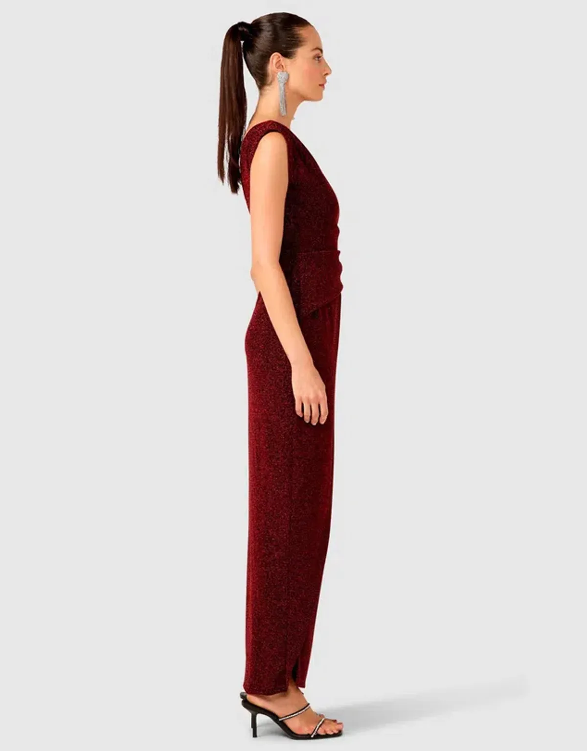 Sacha Drake Valedictory Maxi Dress Red Size 12 - Image 4
