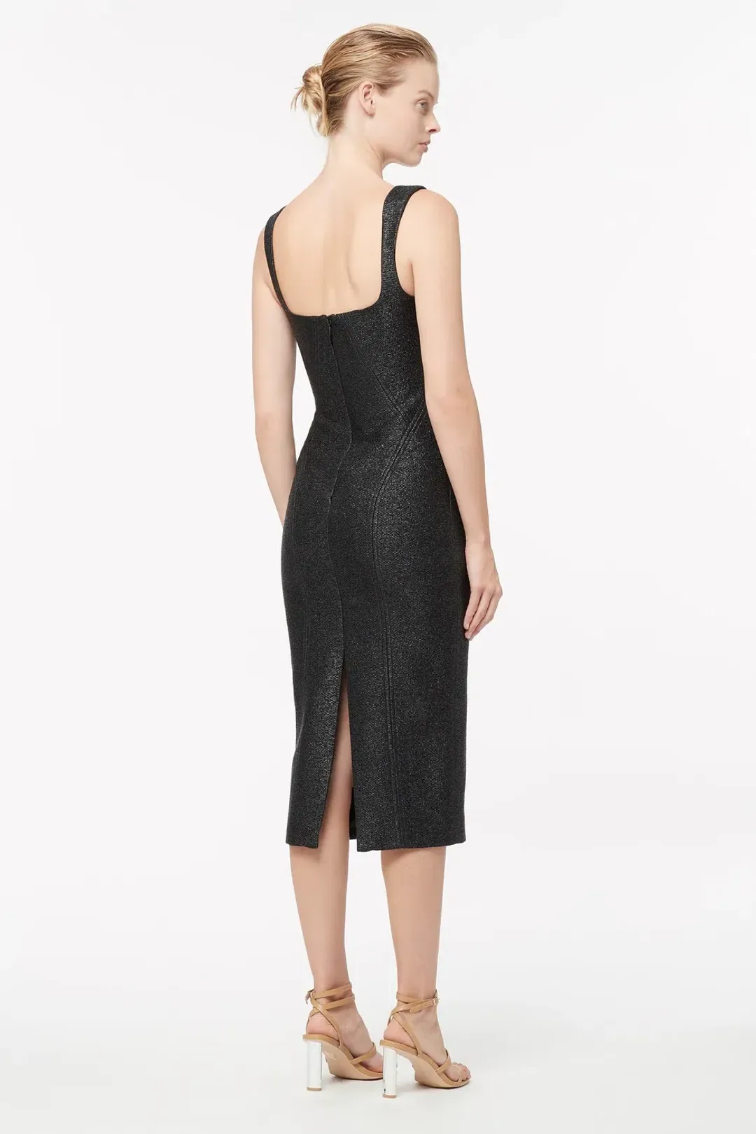 Manning Cartell Neo Classic Midi Dress Black Size 6 for rent on The Volte - main image