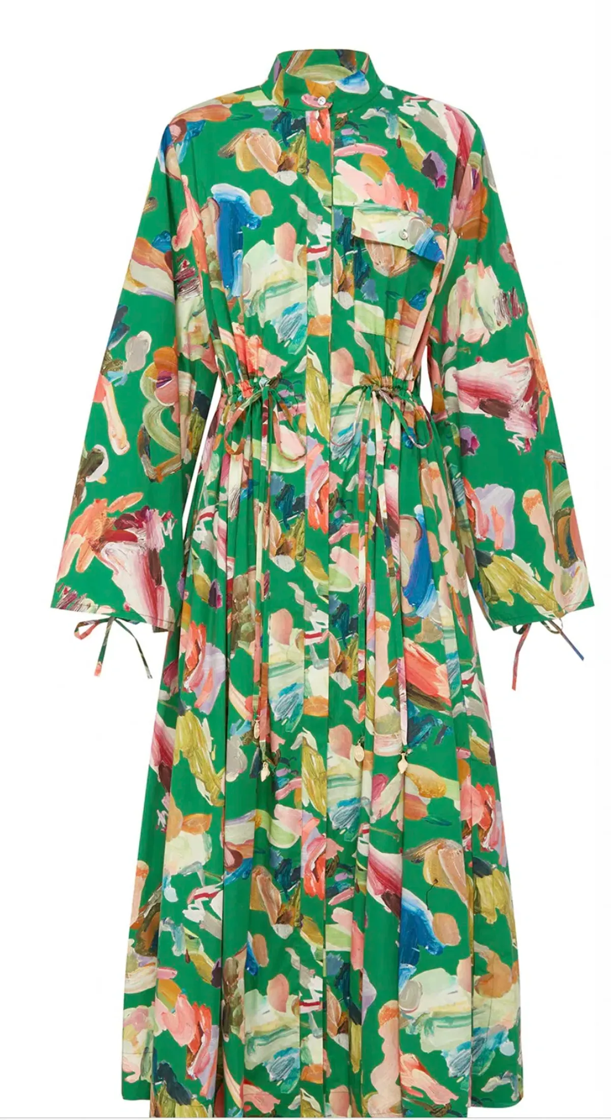 Alemais Alro Shirt Dress Print Size 14 - Image 5