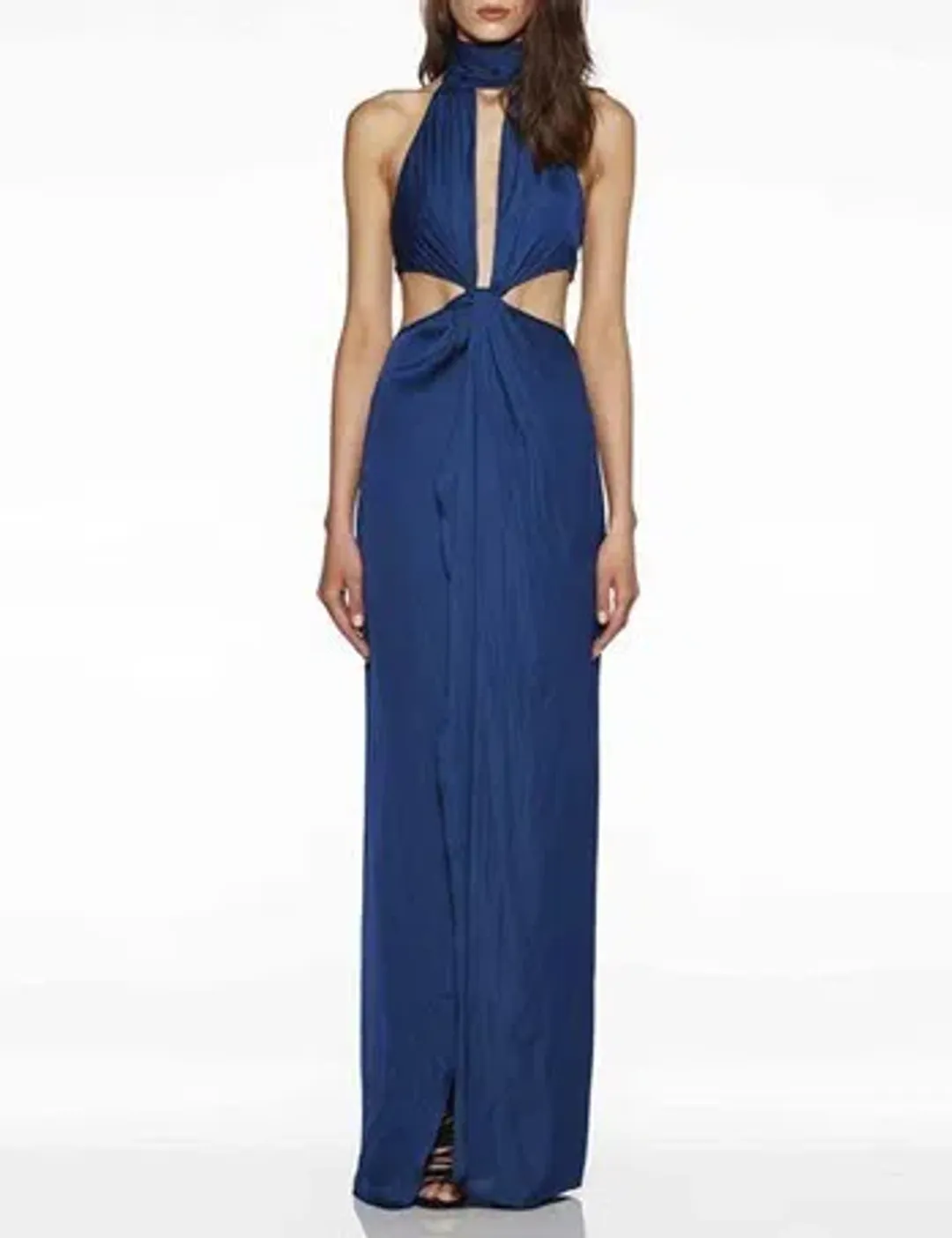 Bec & Bridge Samira Maxi Dress Teal Size 8 for rent on The Volte - main image
