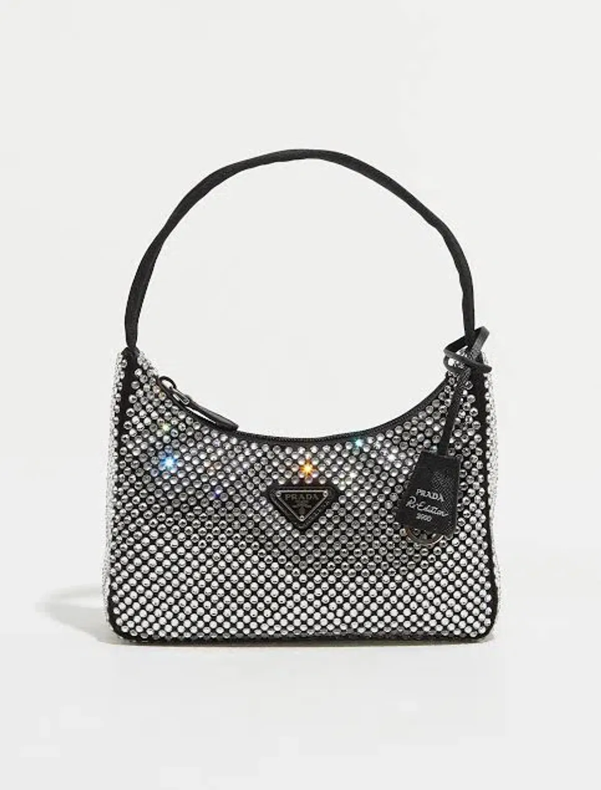Prada Crystal Re Edition Bag Black - Image 2