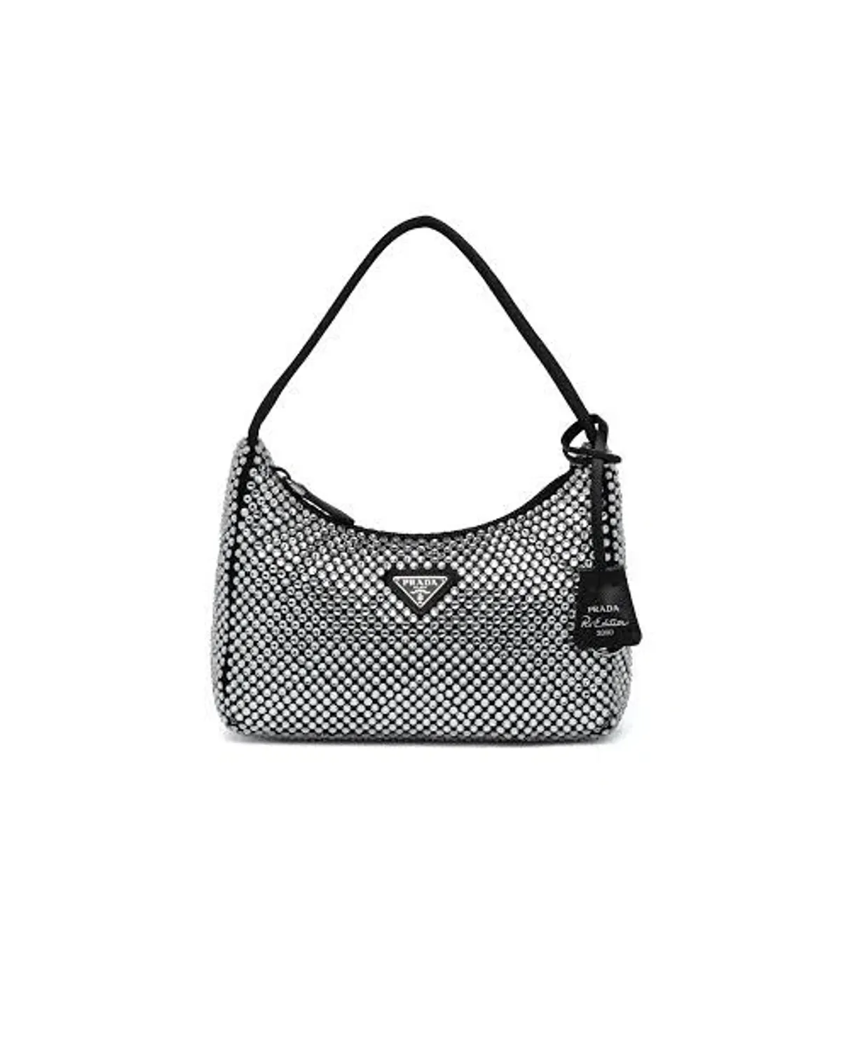 Prada Crystal Re Edition Bag Black - Image 3