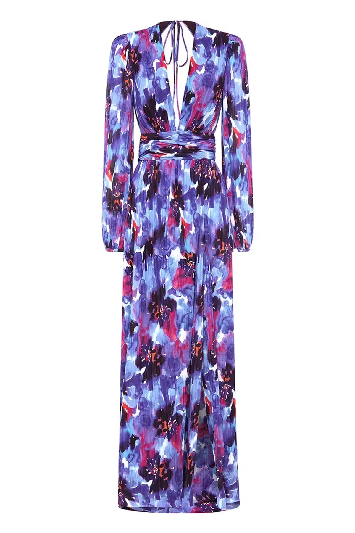 Rebecca Vallance Purple Rain Gown Print Size 10 - Image 5
