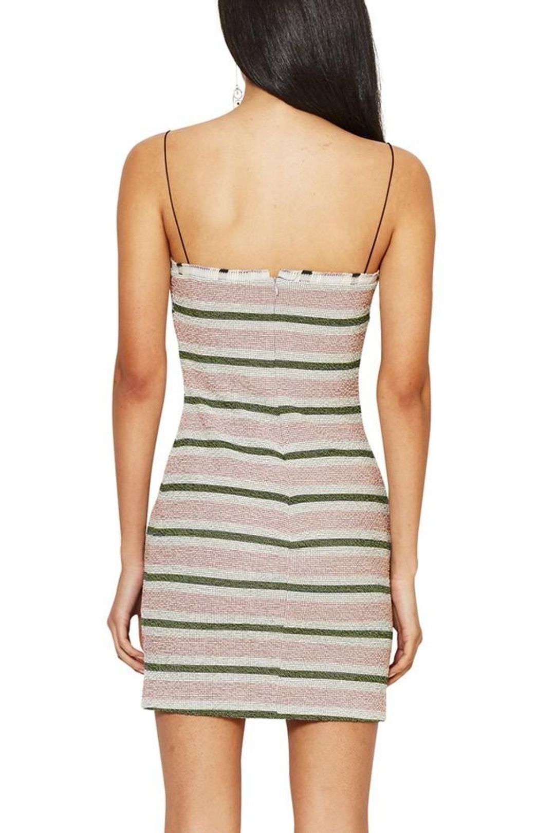 Bec & Bridge Icebergs Mini Dress Pink Multi Size 10 for rent on The Volte - main image