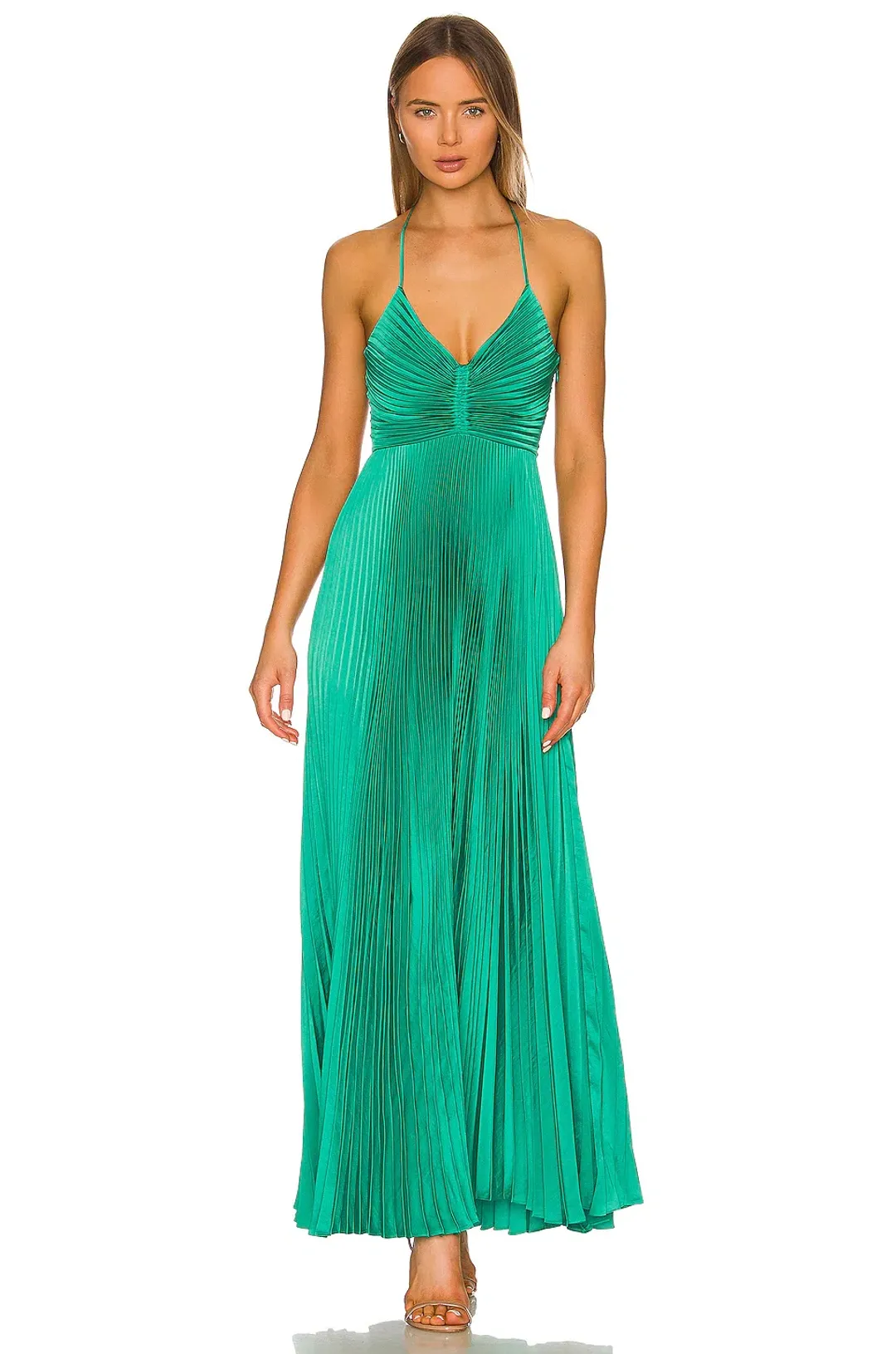 ALC Aries Dress Viridian Green Size 0 for rent on The Volte - main image