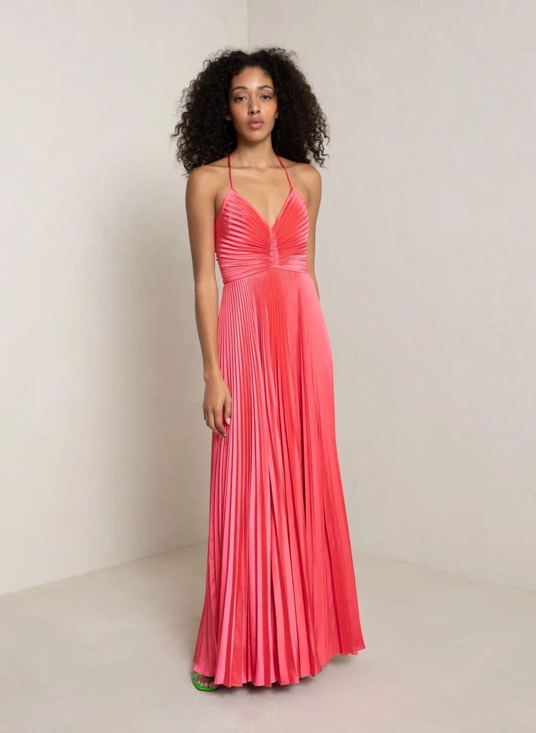 ALC Aries Dress Hibiscus Pink Size 0 for rent on The Volte - main image