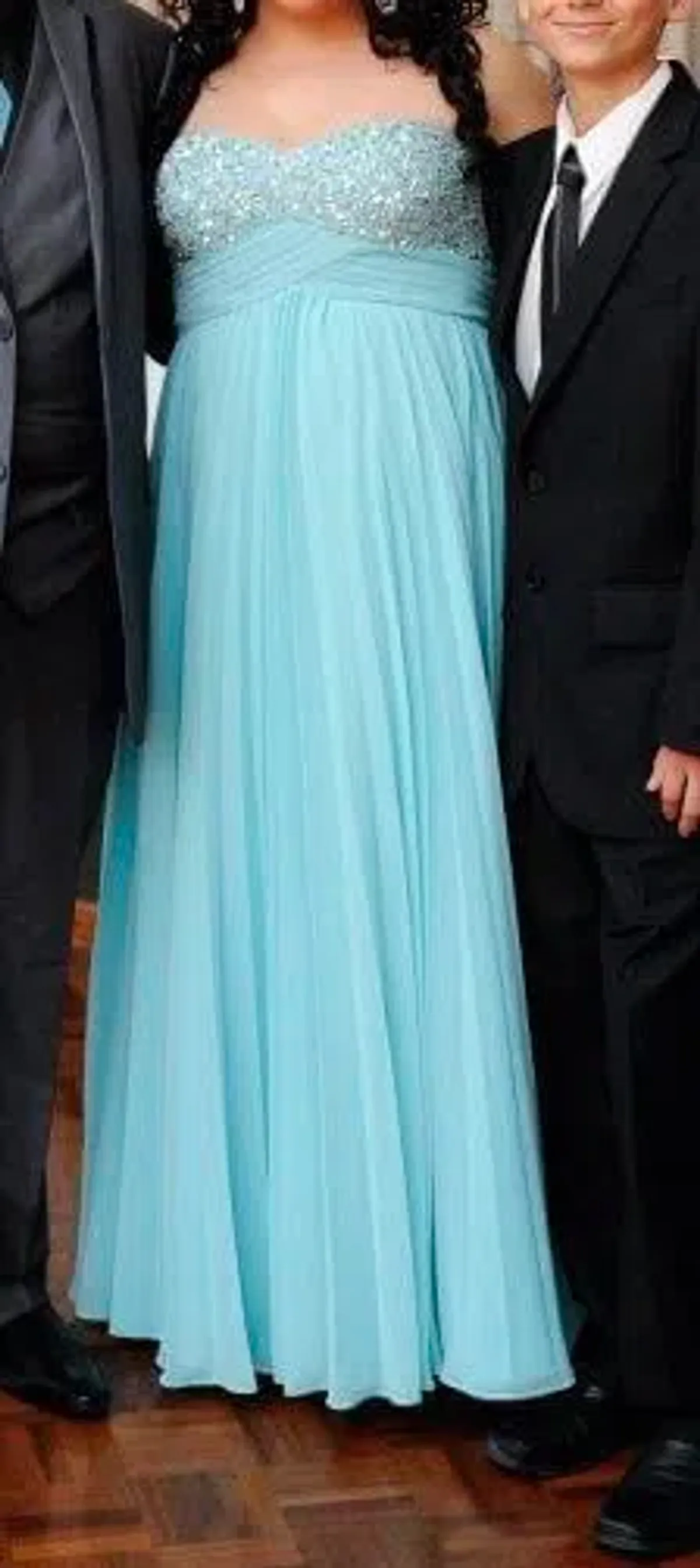 Allure Strapless Formal Dress - Image 4