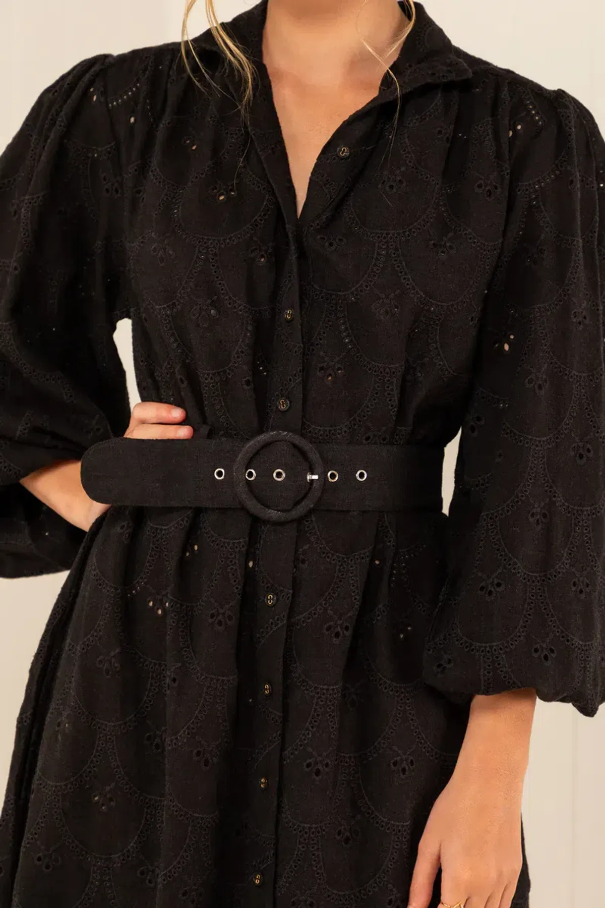 Palm Noosa Noddy Dress Black Size 10 - Image 2