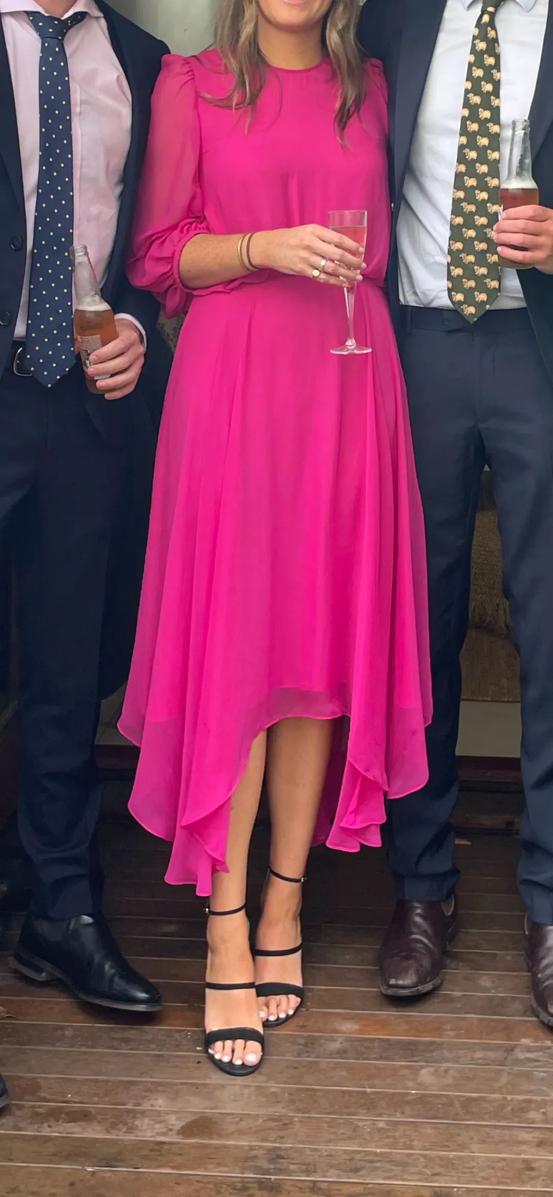 Camilla and Marc Dylan Dress Pink Size 8 for rent on The Volte - main image