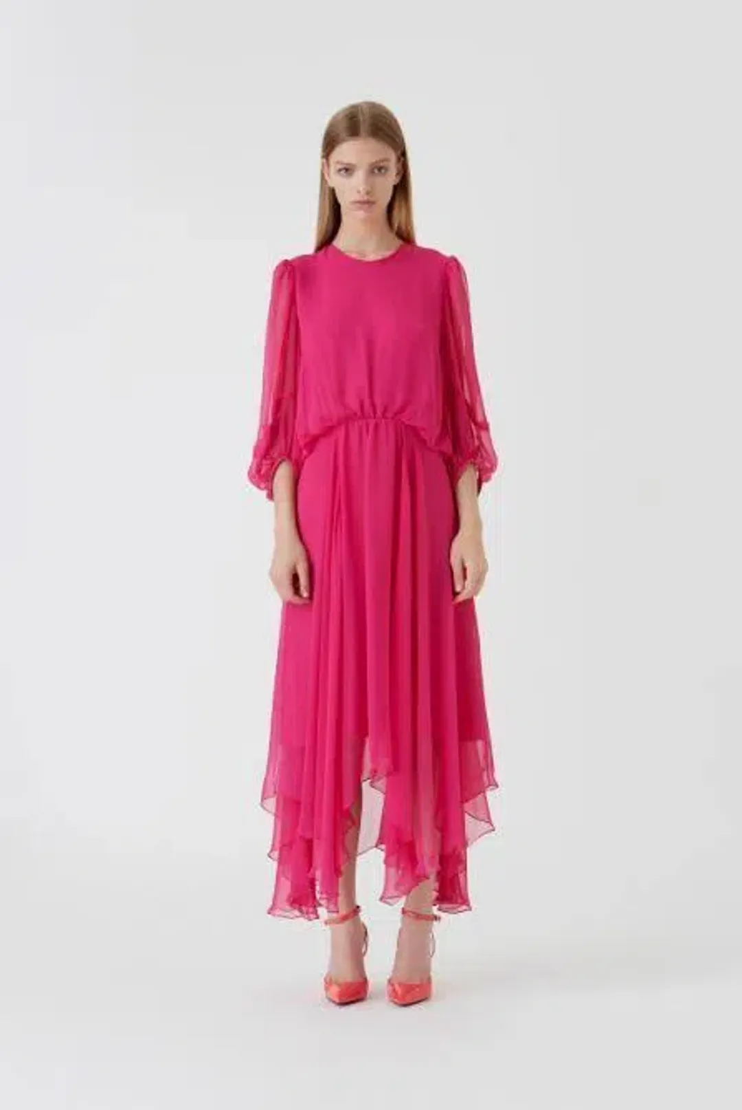 Camilla and Marc Dylan Dress Pink Size 8 for rent on The Volte - main image