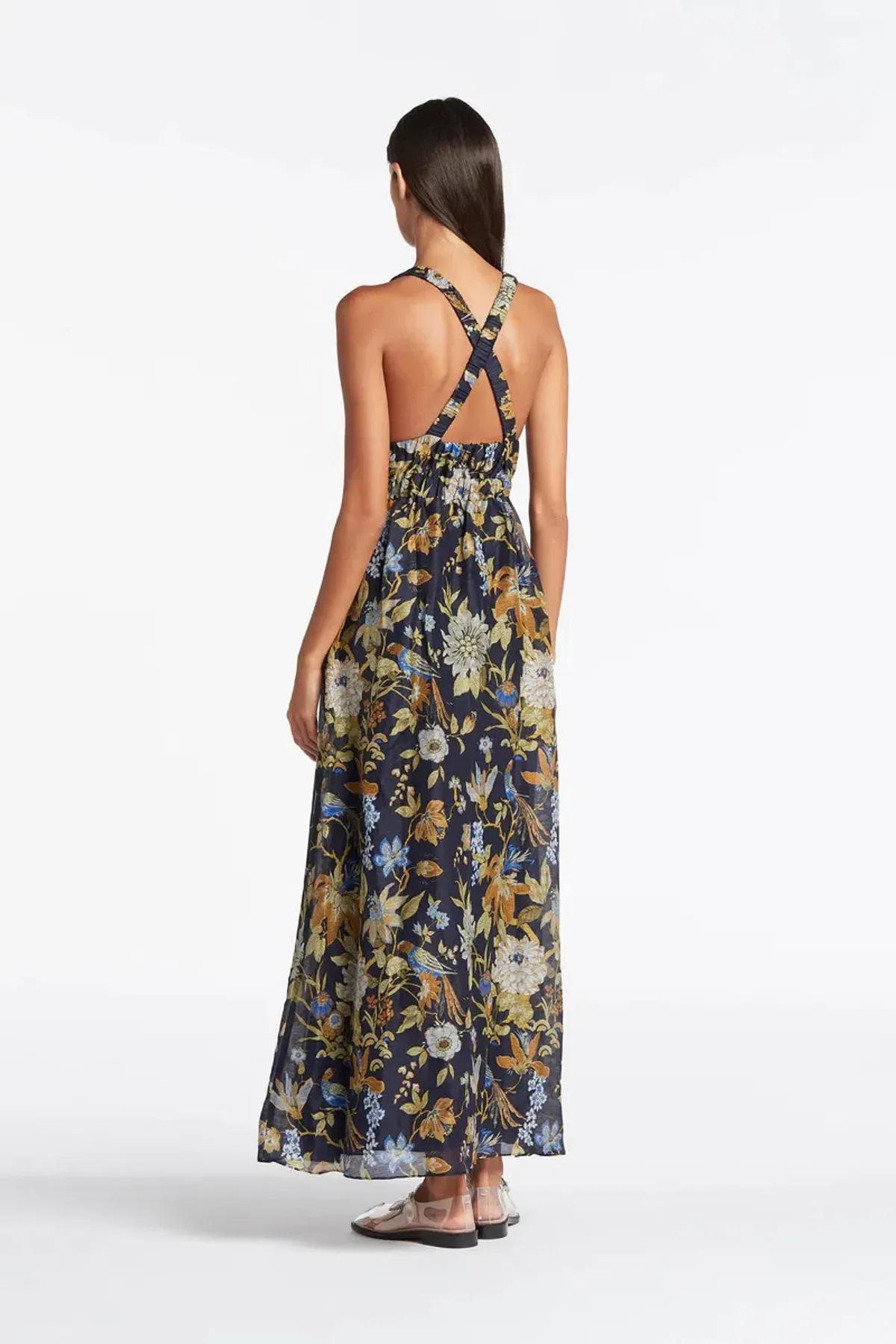 Sir the Label Lilian V Neck Gown Print Size AU 10 - Image 2
