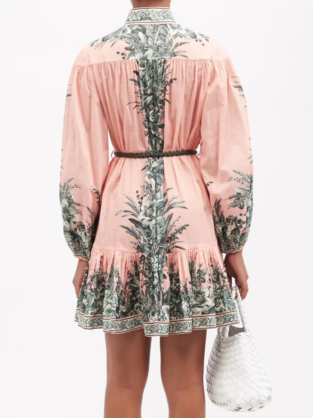 Zimmermann Moonshine Floral Mini Dress Print Size 10 for rent on The Volte - main image
