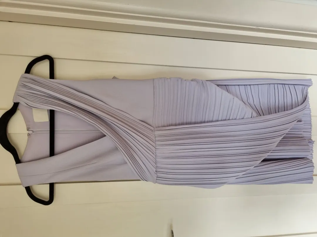 Dion Lee Wrap Effect Plisse crepe dress for rent on The Volte - main image