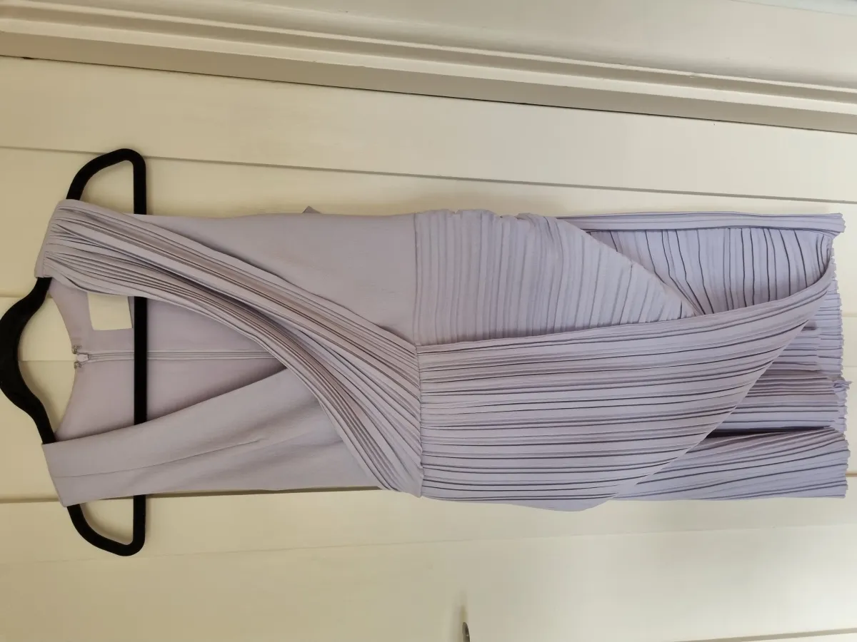 Dion Lee Wrap Effect Plisse crepe dress - Image 3